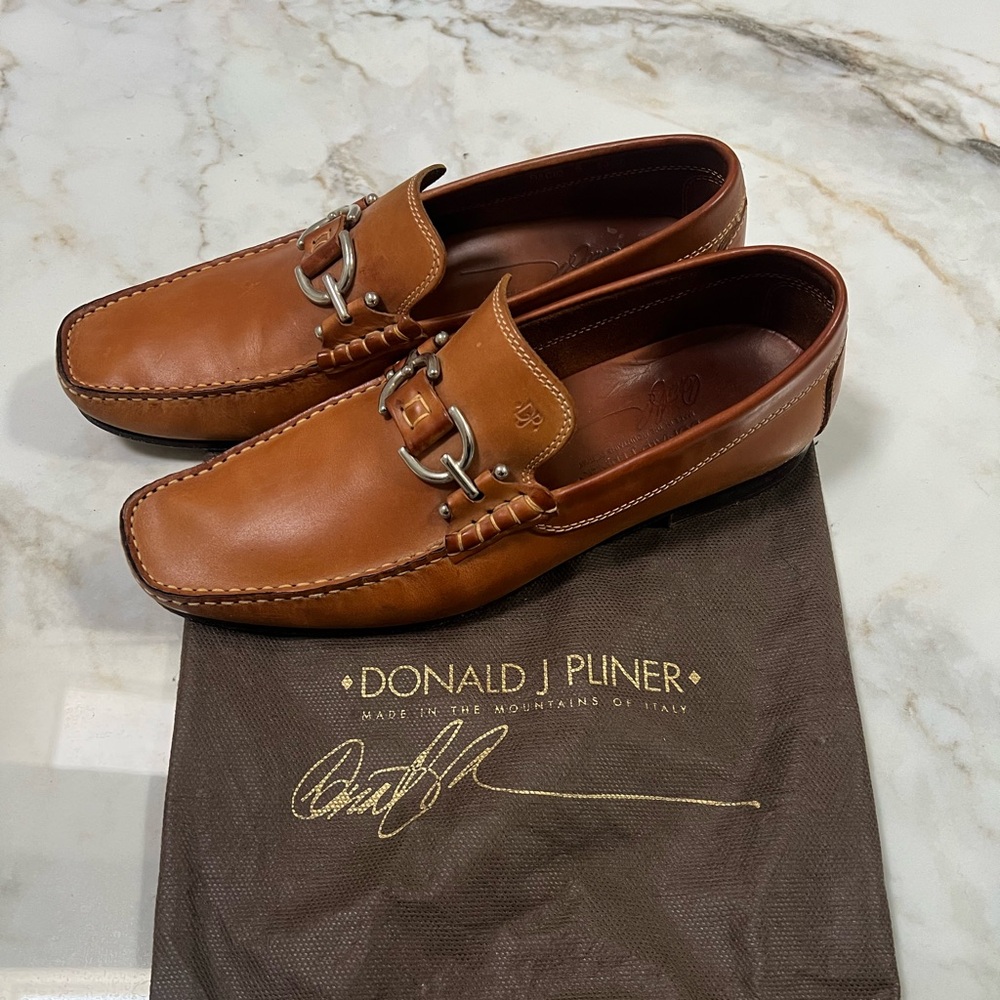 Donald Pliner Men’s Loafers, Great Condition, Size 9.5